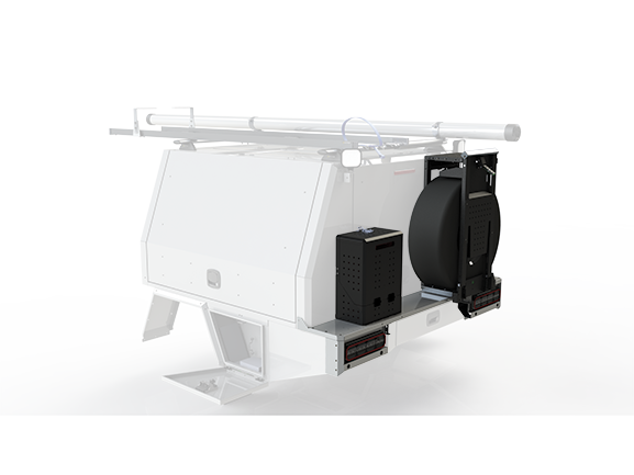 Lockable Jerry Can Holder