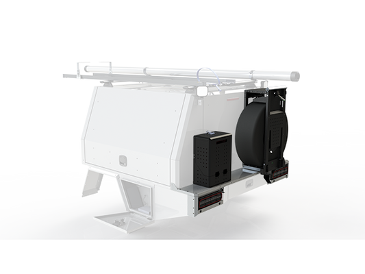 Lockable Jerry Can Holder